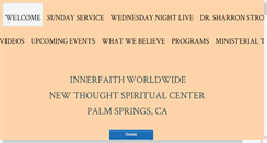 Desktop Screenshot of innerfaithworldwide.com